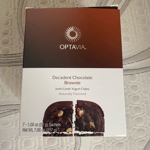 Brand new box of OPTAVIA brownies